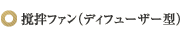 撹拌ファン（ディフューザー型）