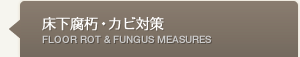 床下腐朽・カビ対策